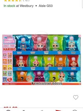 L.O.L. Surprise! Mini Sweets Party Pack - Haribo Sold Out Limited Edition